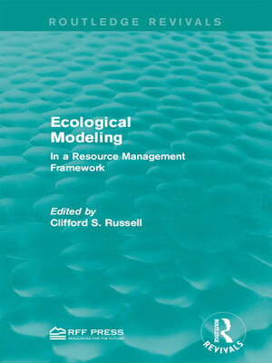 cover image of Ecological Modeling